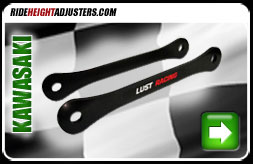 Ride height adjusters for Kawasaki Motorcycles Kawasaki Ride Height Adjusters