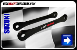 Ride height adjuster kits for Suzuki motorcycles Suzuki Ride Height Adjusters