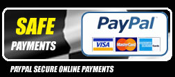 payment options - pay by paypal or credit card